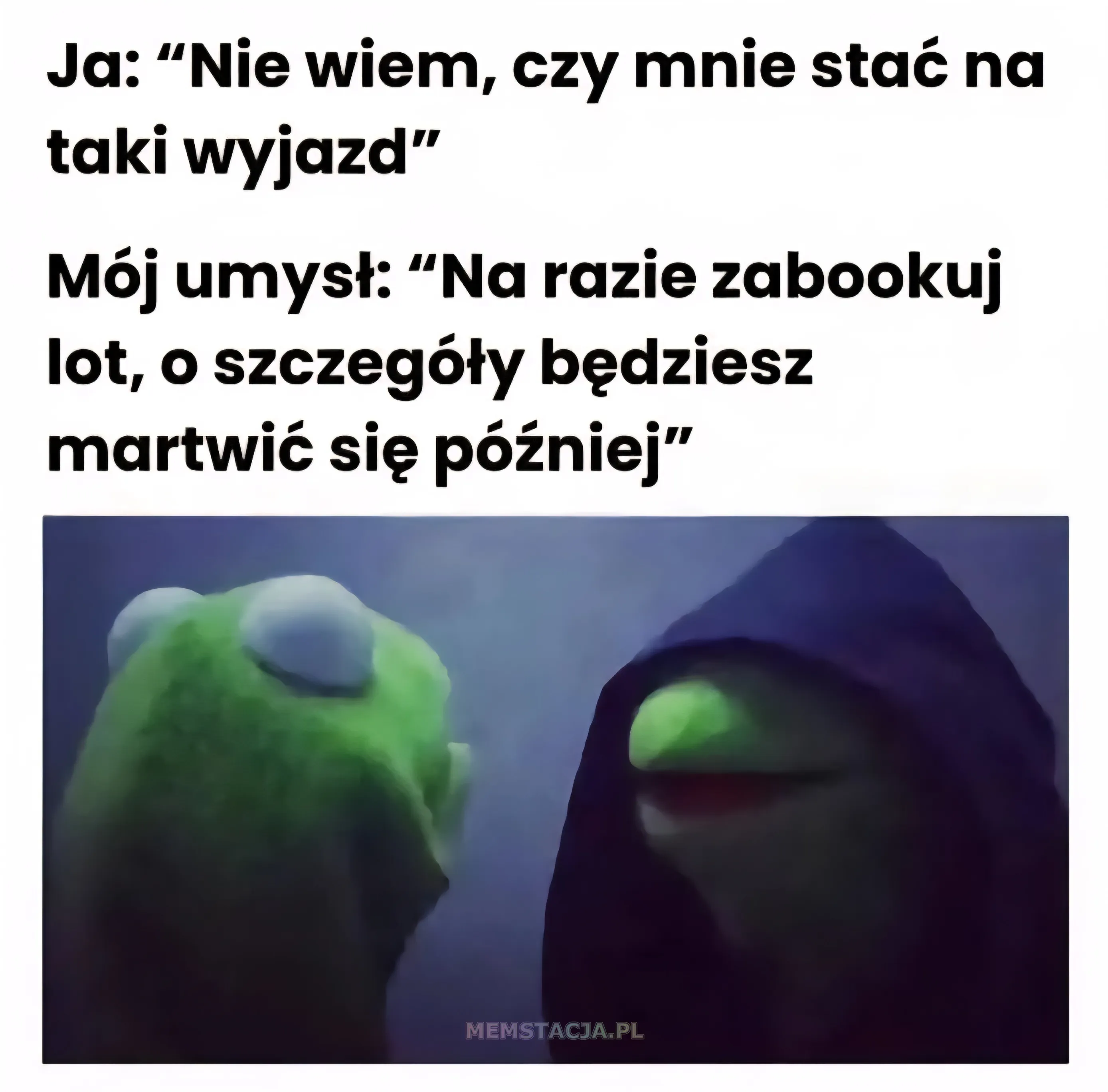 Ja: "Nie wiem, czy mnie stac na taki wyjazd" Mój umyst: "Na razie zabookuj lot, szczegóły będziesz martwić się później": Zdjęcia postaci z mapetów.